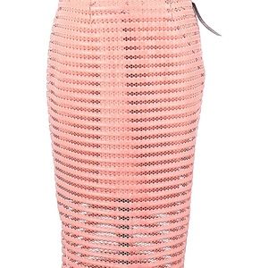 Dress Pencil Cream-Pink Skirt